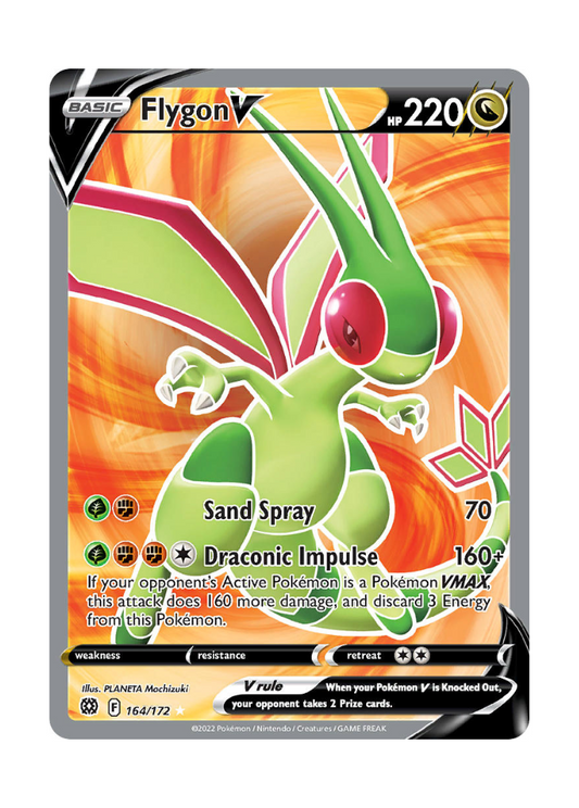 Brilliant Stars: Flygon V Full Art - 164/172