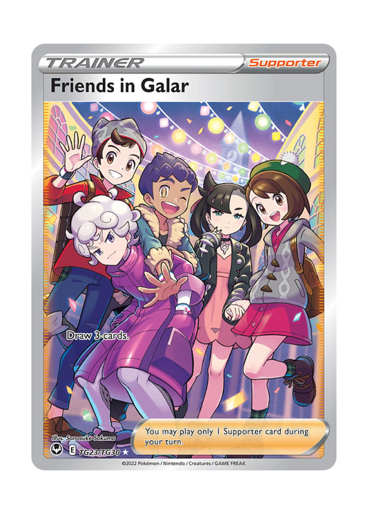 Silver Tempest: Friends in Galar Trainer Gallery - TG23/TG30