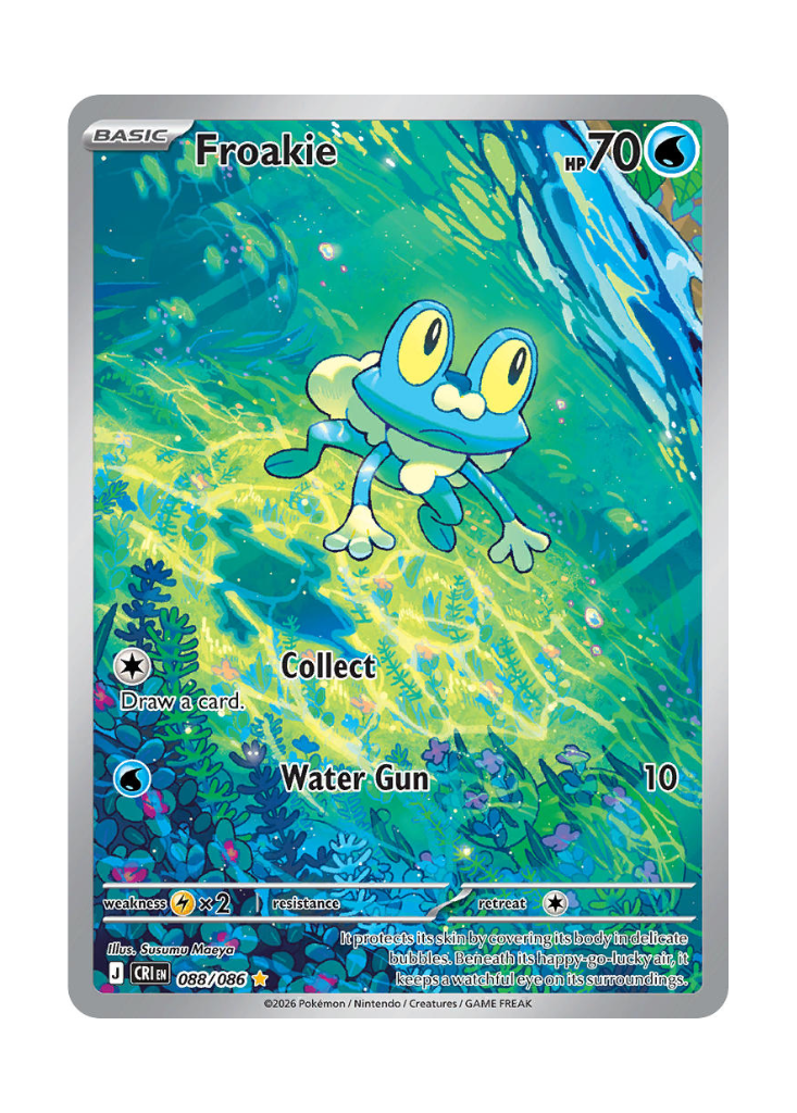 Chaos Rising: Froakie Illustration Rare - 088/086