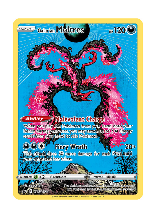 Sword & Shield Promos: Galarian Moltres - SWSH284