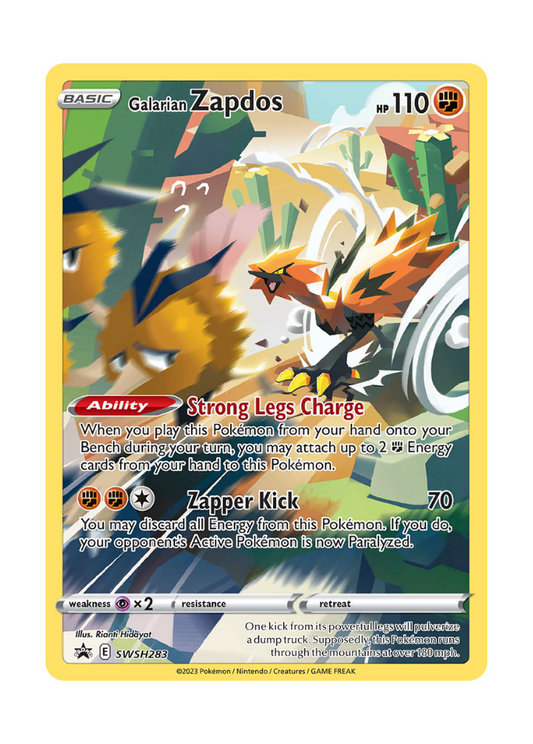 Sword & Shield Promos: Galarian Zapdos - SWSH283