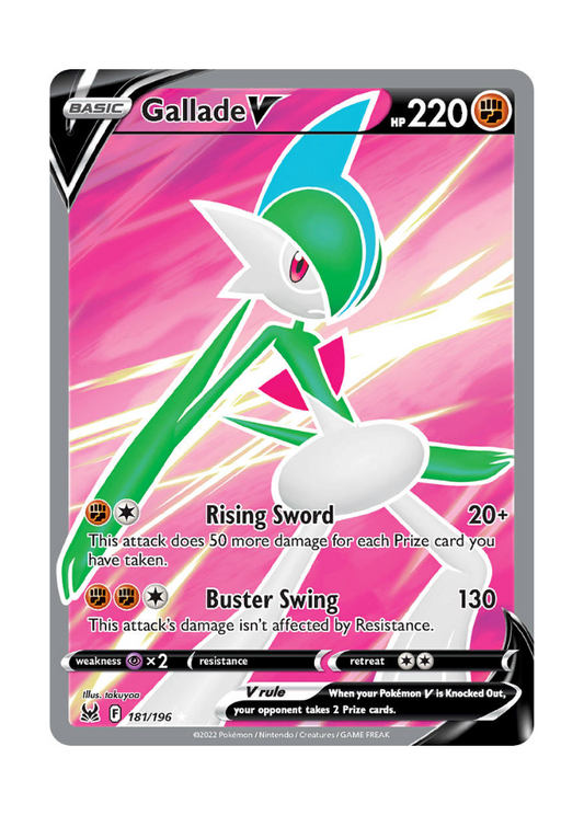 Lost Origin: Gallade V Full Art - 181/196