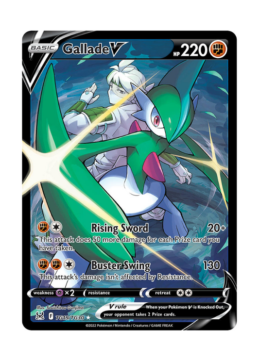 Lost Origin: Gallade V Trainer Gallery - TG19/TG30