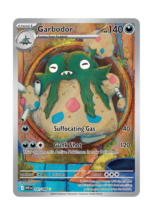 White Flare: Garbodor Illustration Rare - 141/086