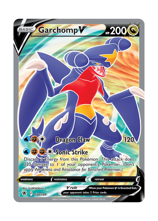 Astral Radiance: Garchomp V Full Art - 178/189
