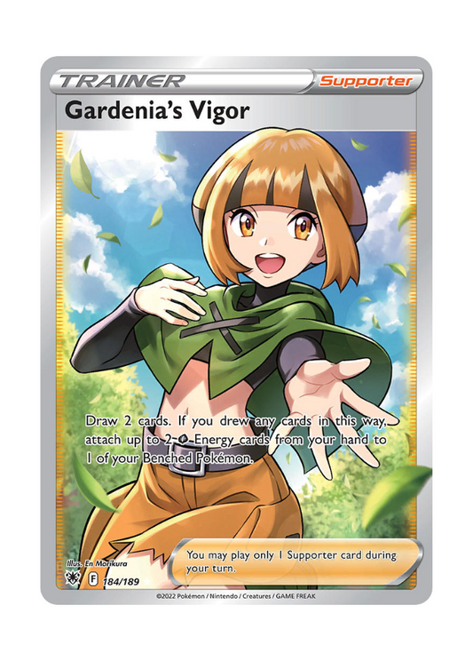 Astral Radiance: Gardenia's Vigor Full Art - 184/189