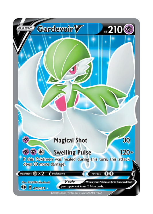 Champion's Path: Gardevoir V Full Art - 70/73