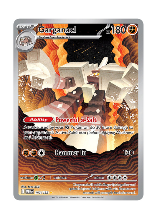 Mega Evolution: Garganacl Illustration Rare - 147/132