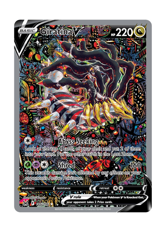 Lost Origin: Giratina V Alternate Full Art - 186/196