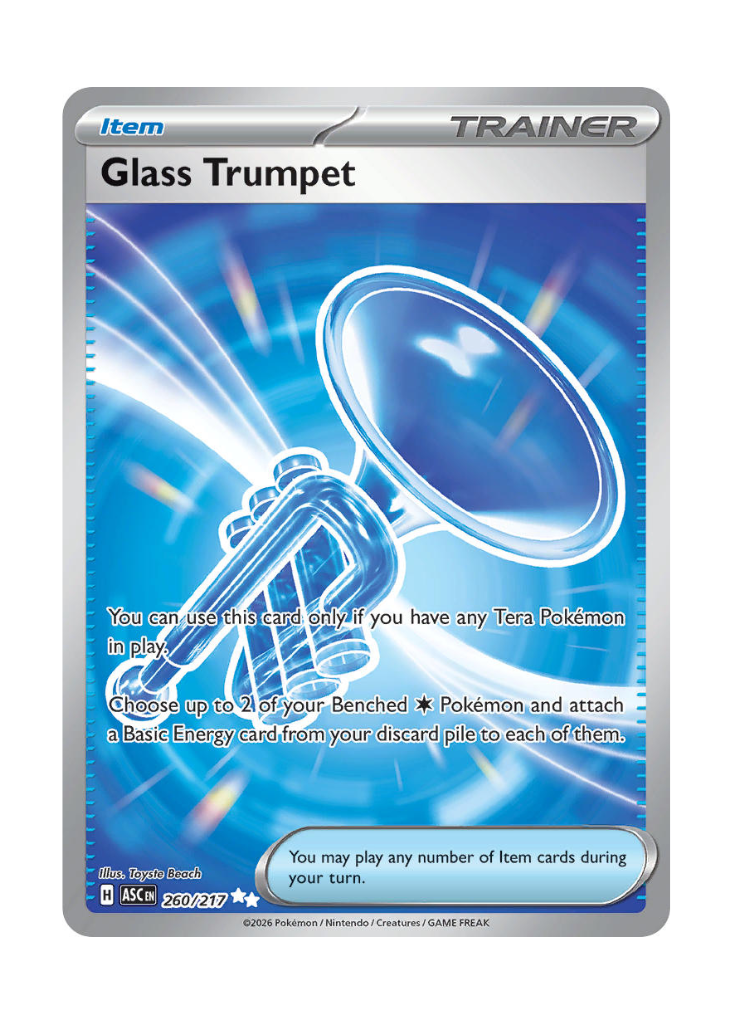 Ascended Heroes: Glass Trumpet Full Art - 260/217