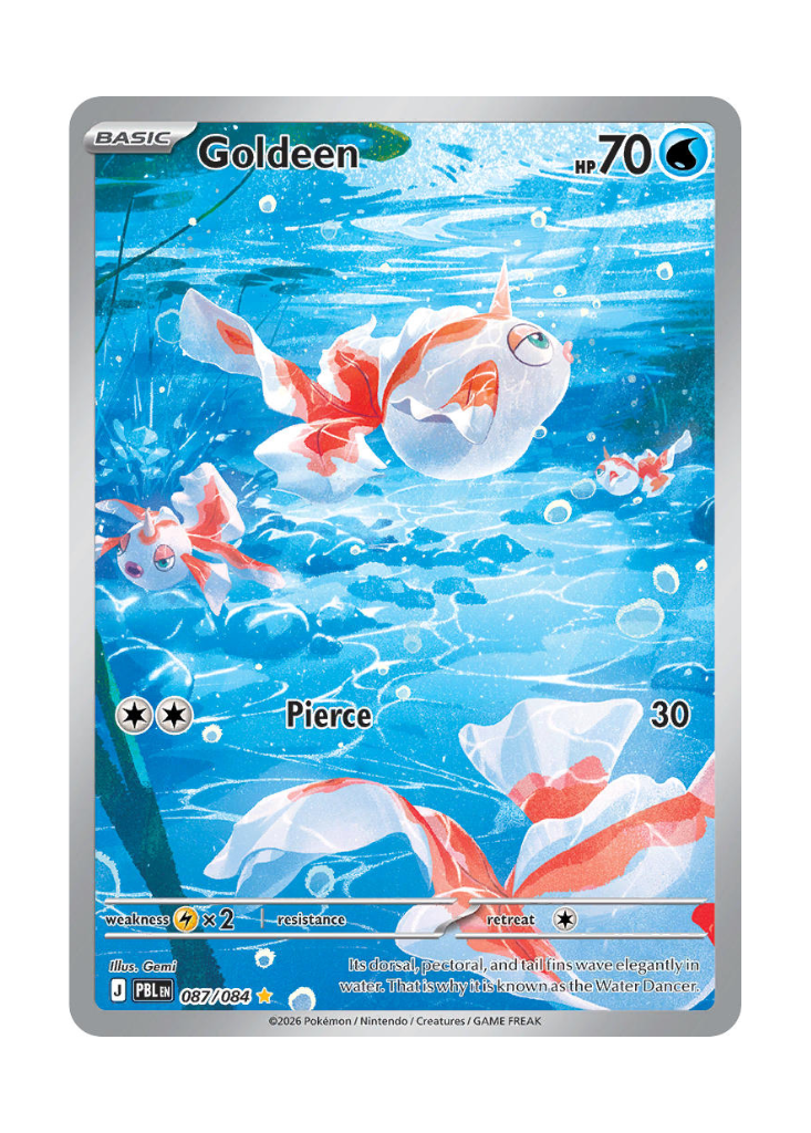Pitch Black: Goldeen Illustration Rare - 087/084