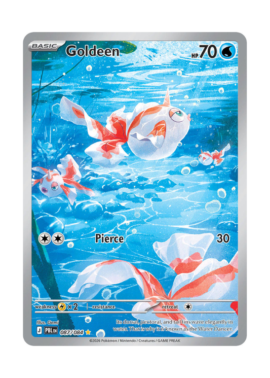 Pitch Black: Goldeen Illustration Rare - 087/084