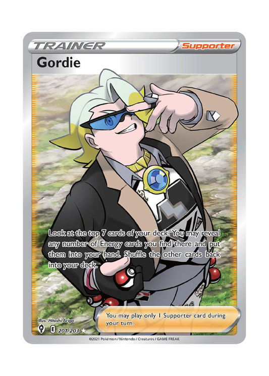 Evolving Skies: Gordie Full Art - 201/203