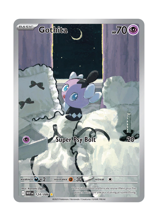 White Flare: Gothita Illustration Rare - 124/086