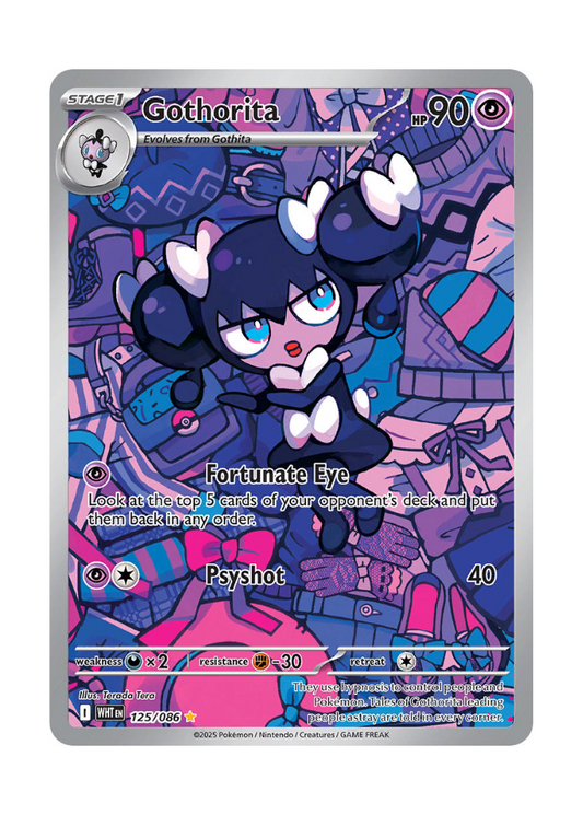 White Flare: Gothorita Illustration Rare - 125/086