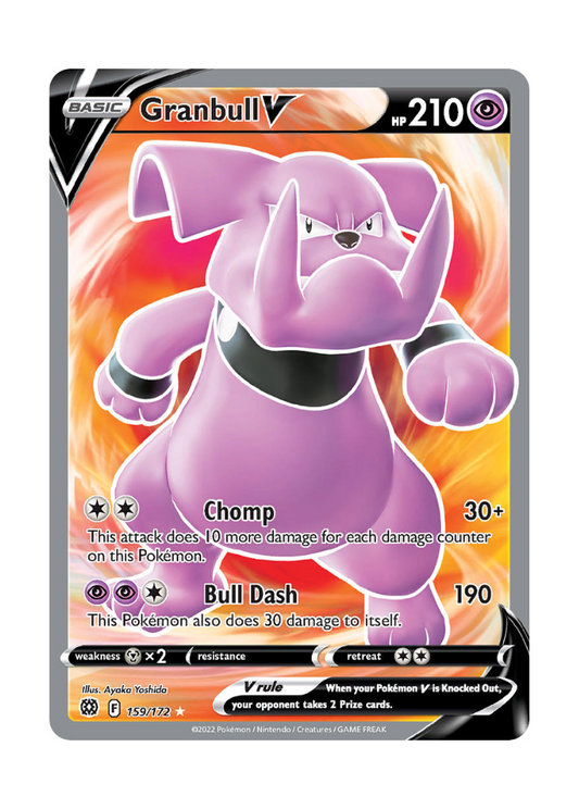 Brilliant Stars: Granbull V Full Art - 159/172