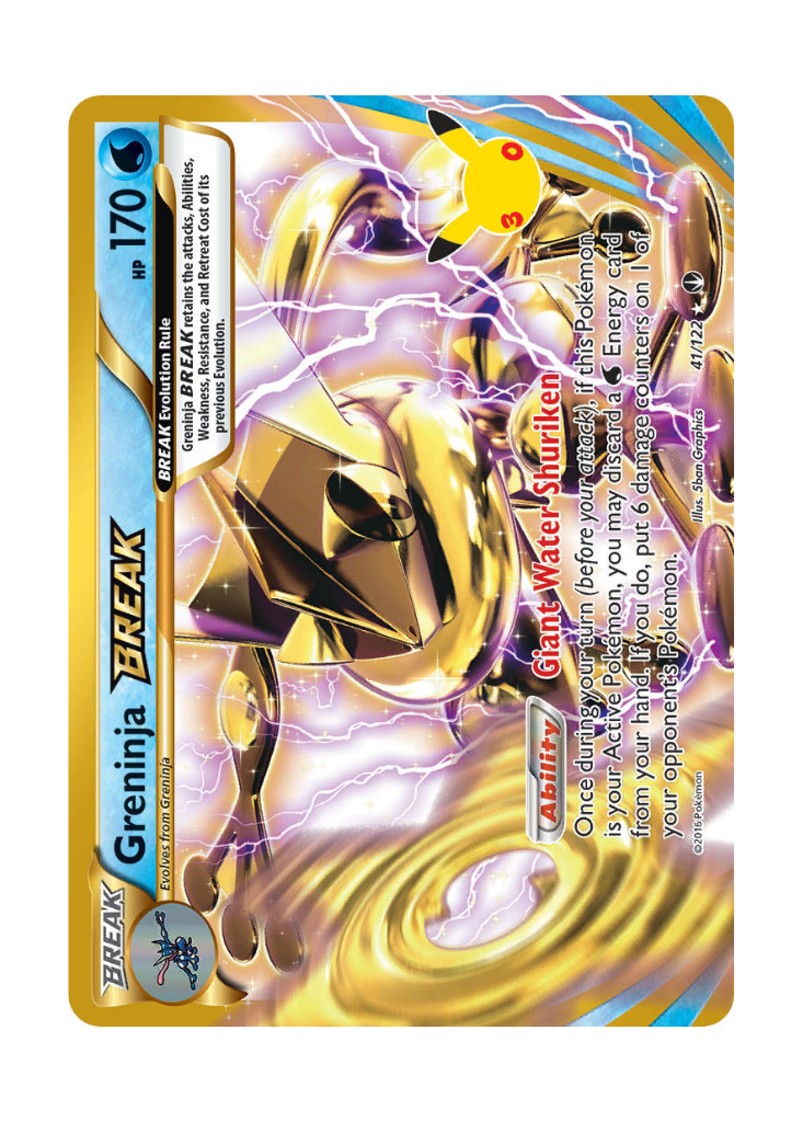 30th Celebration: Greninja BREAK Classic Collection - 41/122