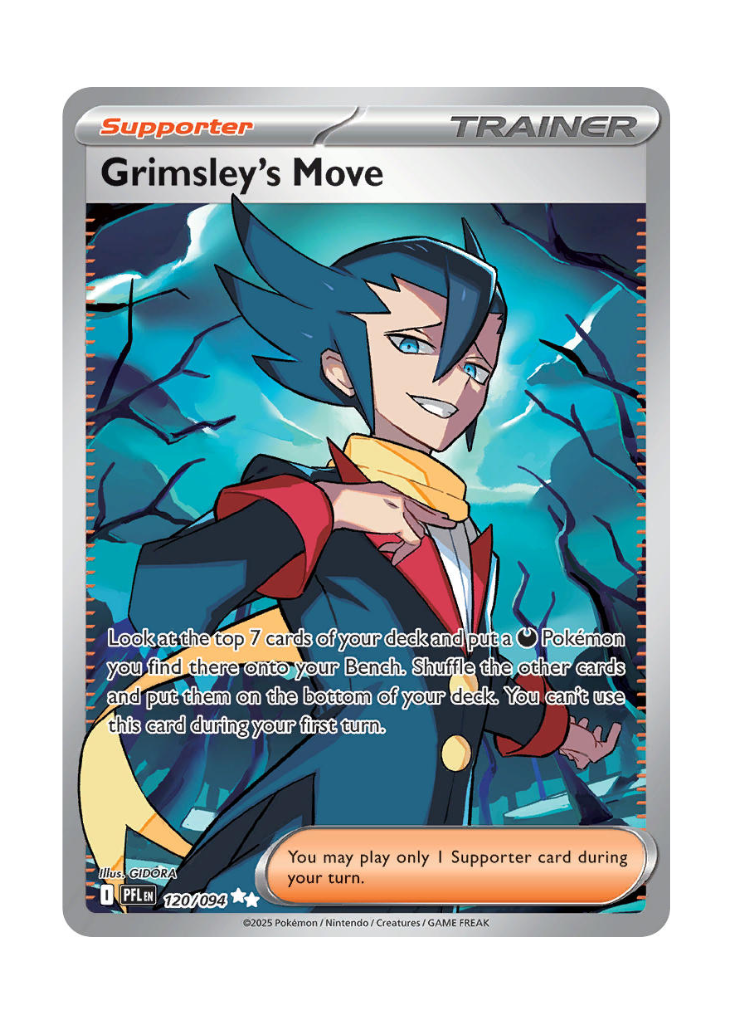 Phantasmal Flames: Grimsley's Move Full Art - 120/094