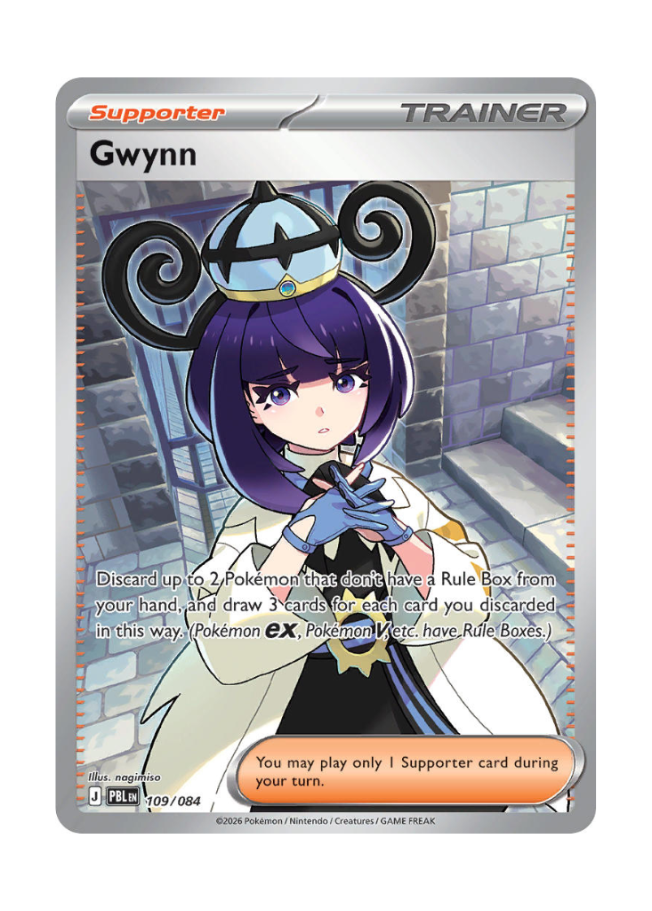 Pitch Black: Gwynn Full Art - 109/084