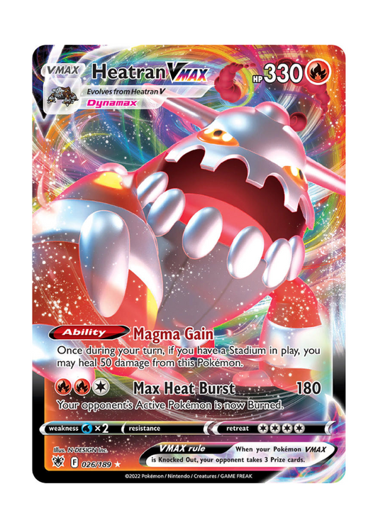 Astral Radiance: Heatran VMAX Full Art - 026/189
