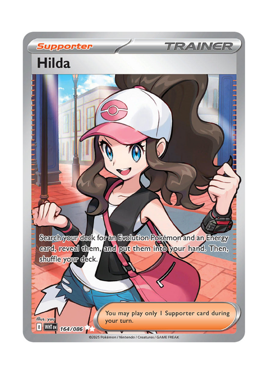 White Flare: Hilda Full Art - 164/086