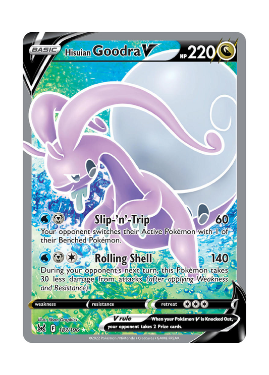 Lost Origin: Hisuian Goodra V Full Art - 187/196