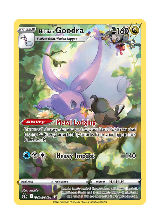 Crown Zenith: Hisuian Goodra Galarian Gallery - GG21/GG70
