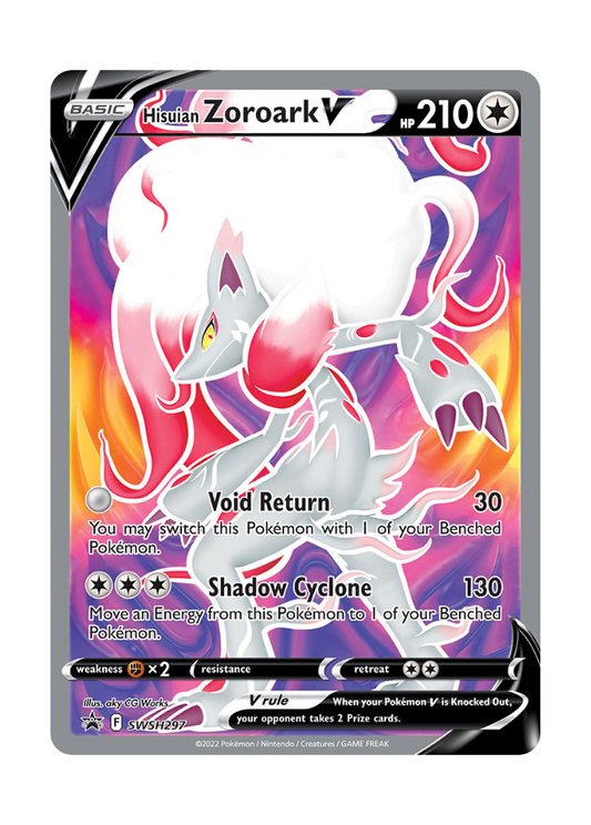 Sword & Shield Promos: Hisuian Zoroark V - SWSH297