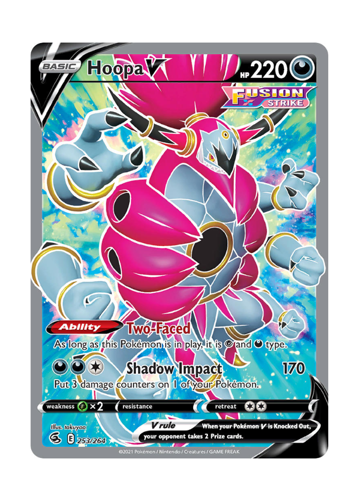 Fusion Strike: Hoopa V Full Art - 253/264