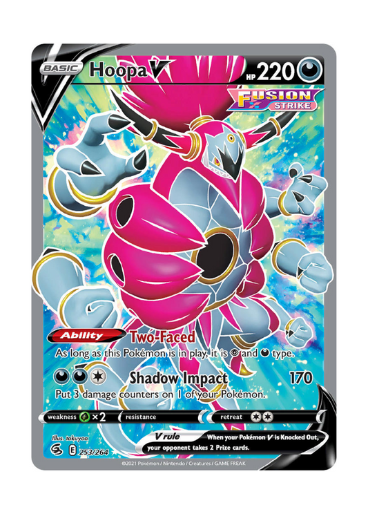 Fusion Strike: Hoopa V Full Art - 253/264