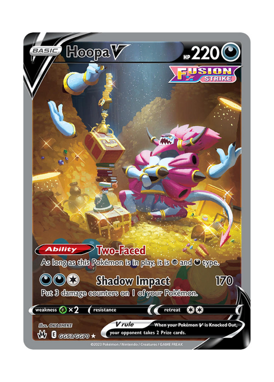 Crown Zenith: Hoopa V Galarian Gallery - GG53/GG70