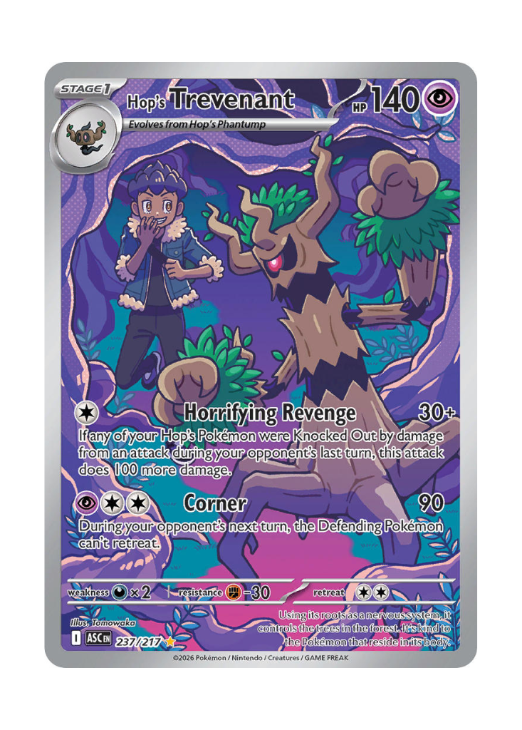 Ascended Heroes: Hop's Trevenant Illustration Rare - 237/217