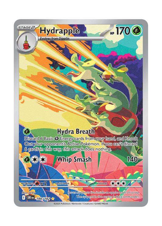Destined Rivals: Hydrapple Illustration Rare - 188/182