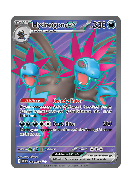 White Flare: Hydreigon ex Full Art - 161/086