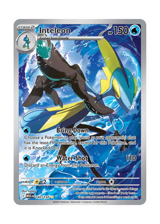 Mega Evolution: Inteleon Illustration Rare - 142/132