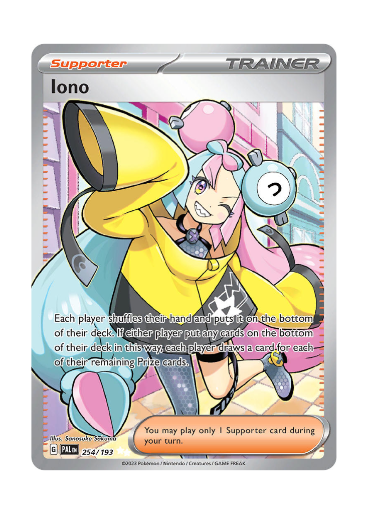 Paldea Evolved: Iono Full Art - 254/193