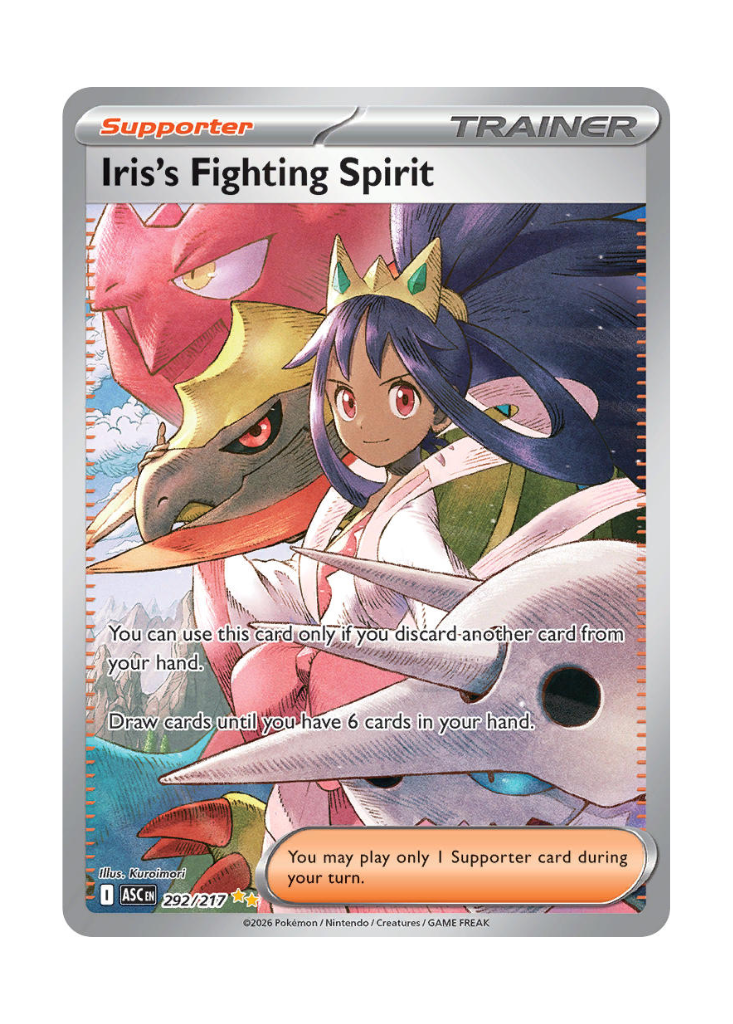 Ascended Heroes: Iris's Fighting Spirit Special Illustration Rare - 292/217