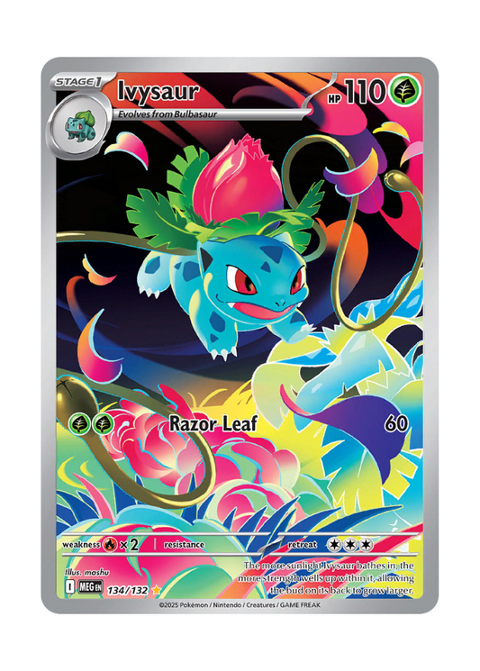 Mega Evolution: Ivysaur Illustration Rare - 134/132
