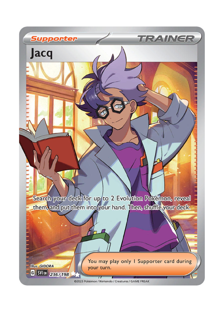 Scarlet & Violet: Jacq Full Art - 236/198