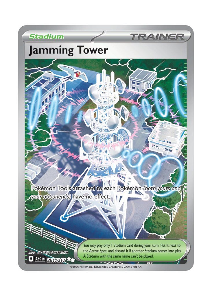 Ascended Heroes: Jamming Tower Full Art - 261/217