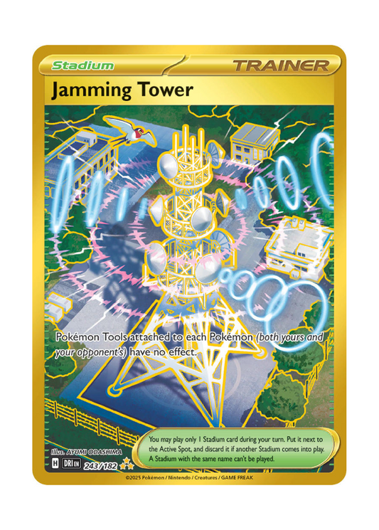 Destined Rivals: Jamming Tower Hyper Rare - 243/182