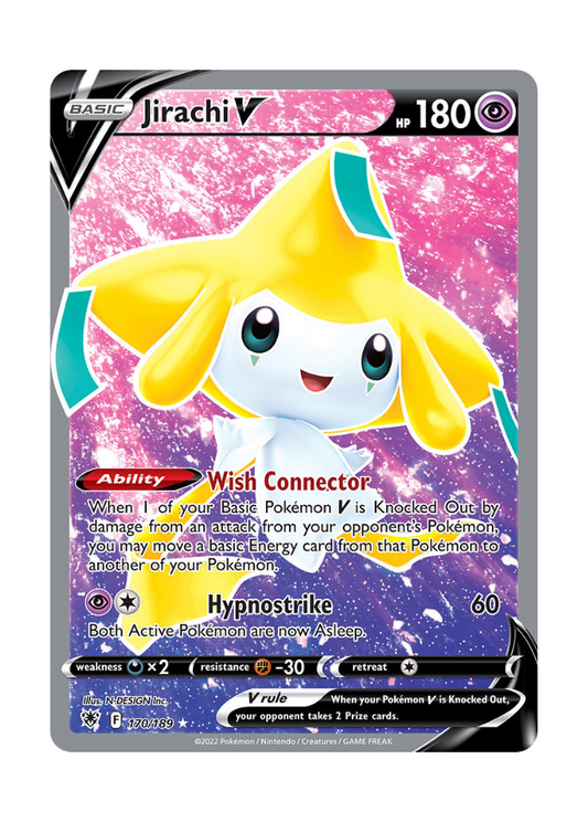 Astral Radiance: Jirachi V Full Art - 170/189