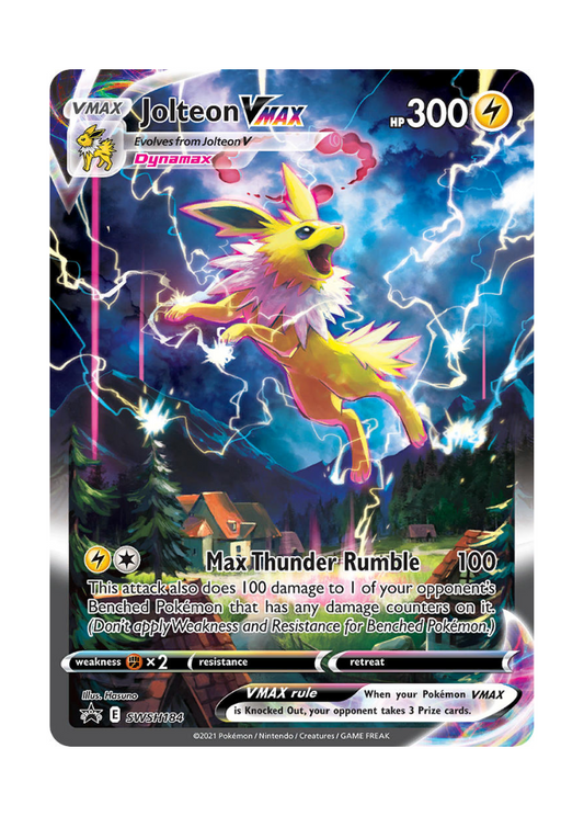 Sword & Shield Promos: Jolteon VMAX - SWSH184