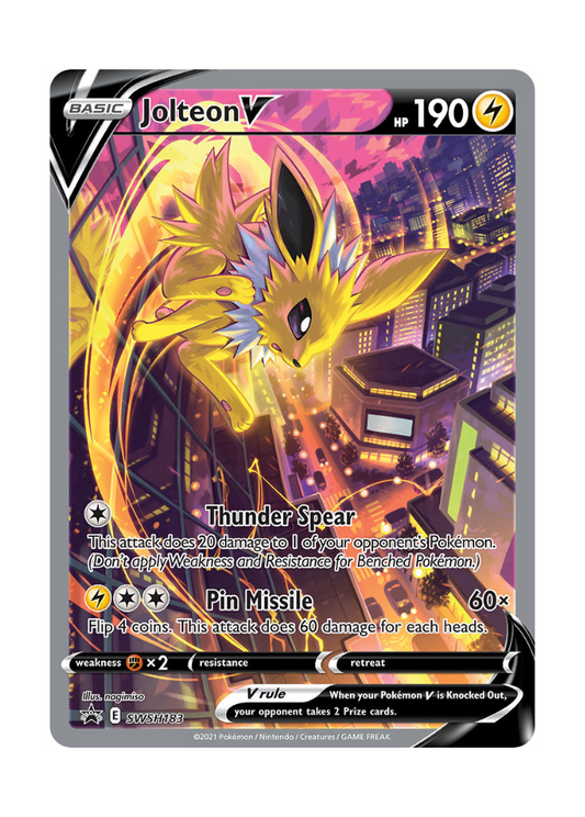 Sword & Shield Promos: Jolteon V - SWSH183