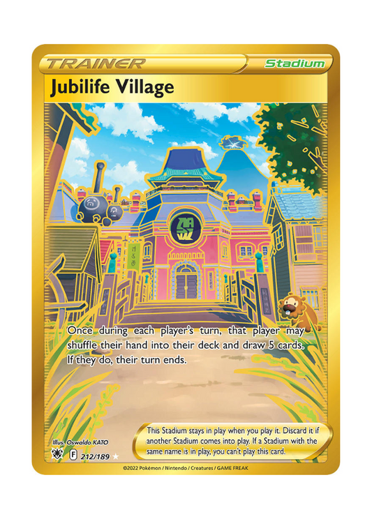 Astral Radiance: Jubilife Village Secret Rare - 212/189