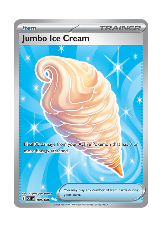 Chaos Rising: Jumbo Ice Cream Full Art - 109/086
