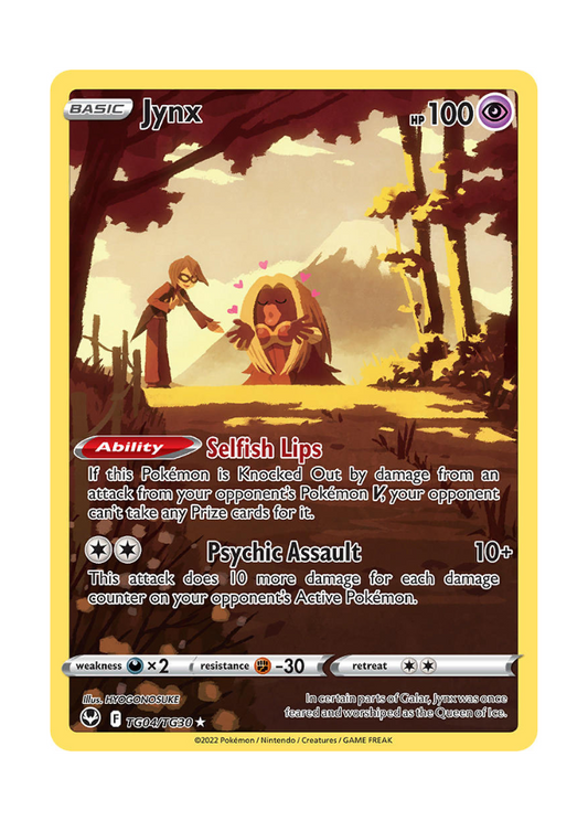 Silver Tempest: Jynx Trainer Gallery - TG04/TG30