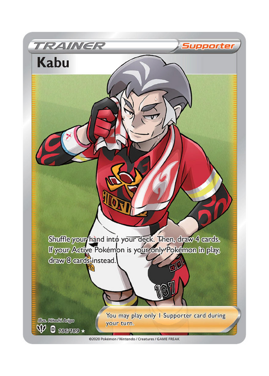 Darkness Ablaze: Kabu Full Art - 186/189