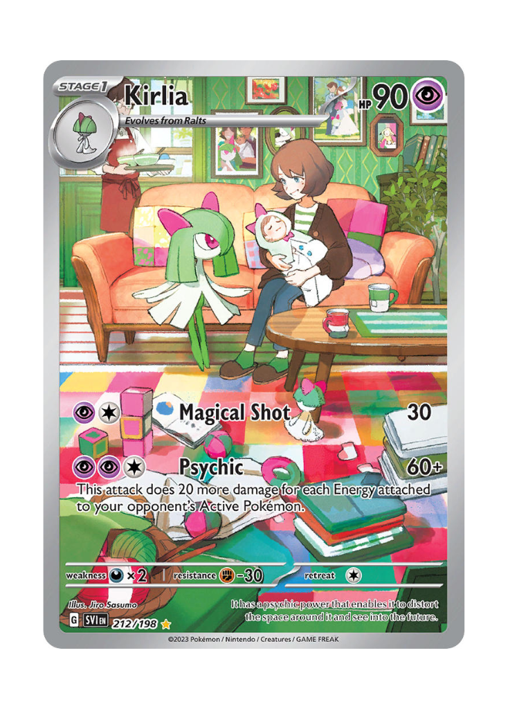 Scarlet & Violet: Kirlia Illustration Rare - 212/198