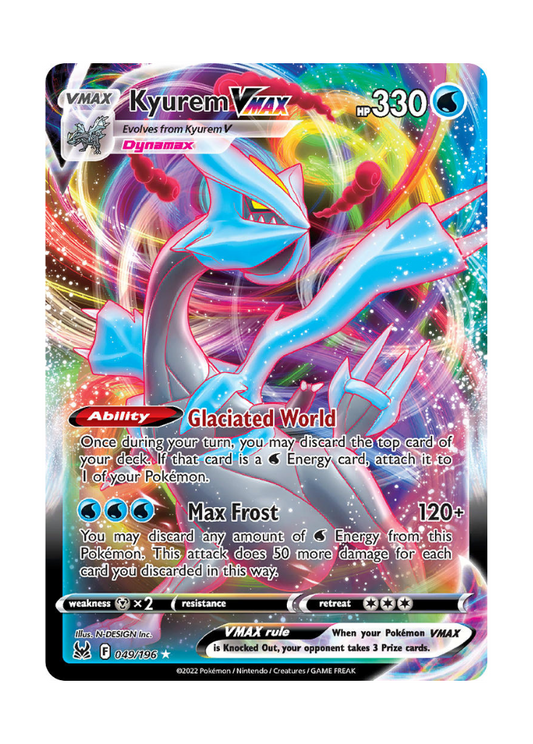 Lost Origin: Kyurem VMAX Full Art - 049/196